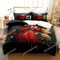 3d Print Anime Game Deep Rock Galactic Bedding Set Single Twin Full Queen King Size Bed Set Adult Kid Bedroom Duvet cover Sets 1
