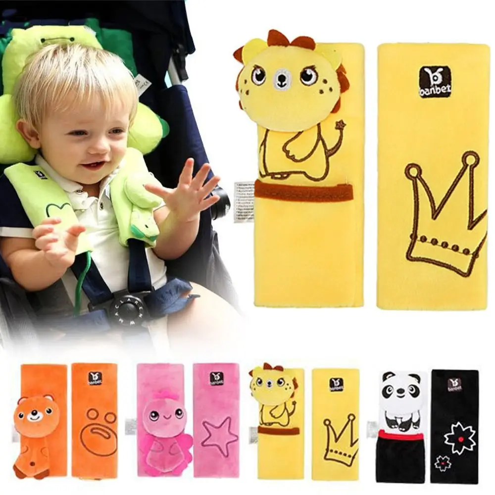 Baby Car Seat Seat Belt Strap Cover Antiwear Safety Pad Soft Shoulder
