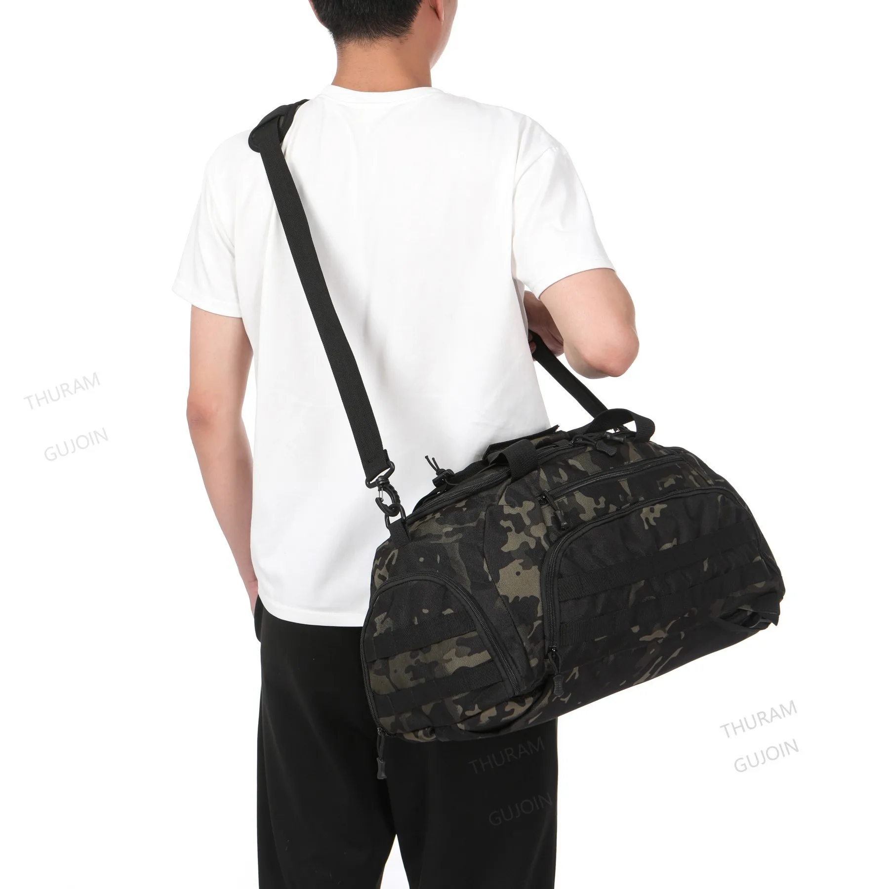 Waterproof Gym Backpack with Shoe Compartment for Men and Women