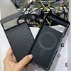 Case for Google Pixel 8 & 8 Pro Magsafe Strength Magnetic Ring Real Carbon Fiber Aramid Mobile Phone Protective Cover Shell 5