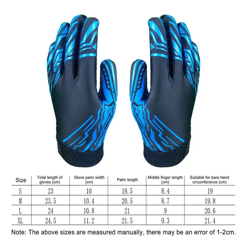 1 Pair Kids Soccer Goalie Gloves Children Football Goalkeeper Gloves Anti-Slip Youth Sports High-Performance Protection