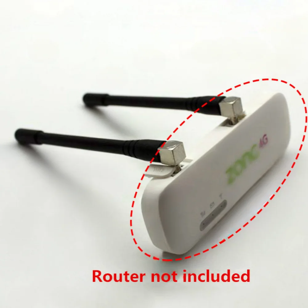 2PCS 4G GSM LTE 안테나 TS9 CRC9 커넥터 E3372 EC315 EC8201 E8372 E5776 USB 신호 부스터 범용 Wifi 모뎀 라우터