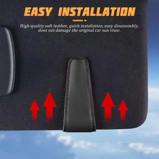 Sunglasses Holders for Car Sun Visor 3 Sunglasses Holders for Car Sun Visor 3