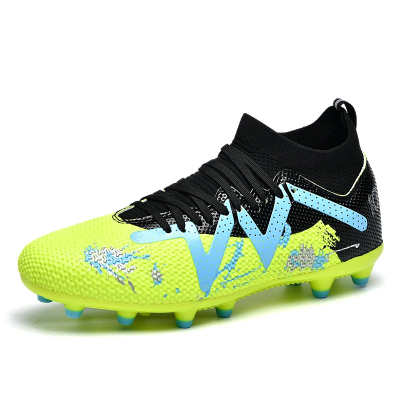 

2024 New Football Boots for Men Anti-Slip Sport Turf Soccer Cleats Women Football Sneakers Comfortable Outdoor Sports Shoes