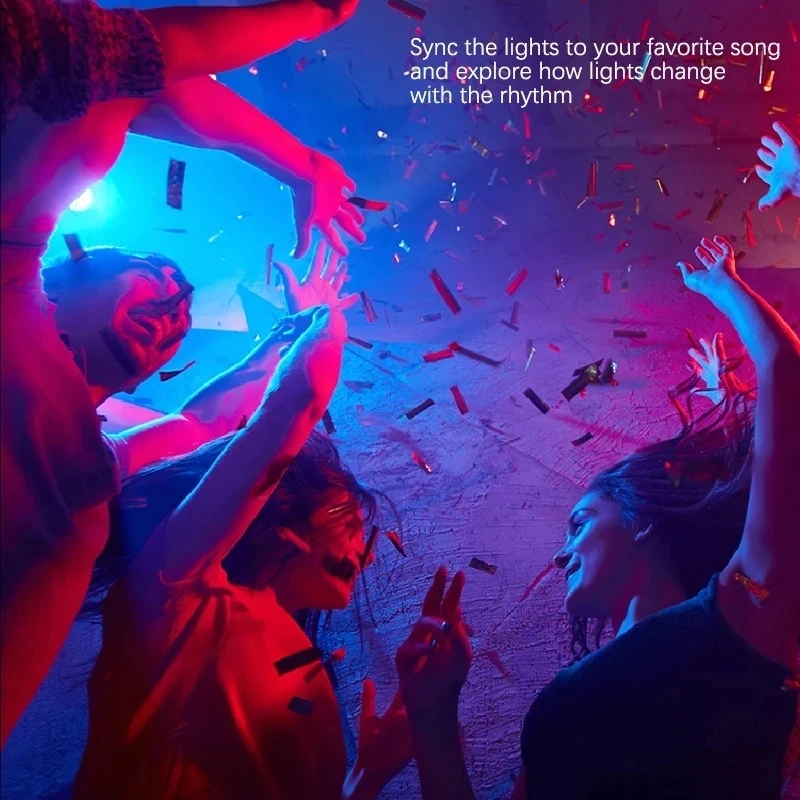 Smart LED Bulb Yeelight GU10 W1 Dimmable Colorful 4pack 350Lumen Game Music Sync Voice Control App Google Assistant