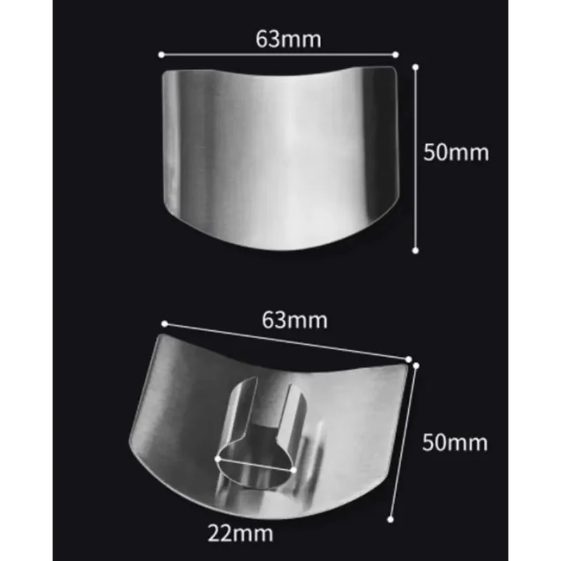 Stainless Steel Finger Guard Cutting Shiel Adjustable Vegetable Cutting Thumb Guard Finger Protector Tools Kitchen Gadget