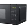 0.7 cu. ft. Countertop Microwave Oven, 700 Watts, Black, New, LED Display, Kitchen Timer, Household Tabletop Microwave Oven 3
