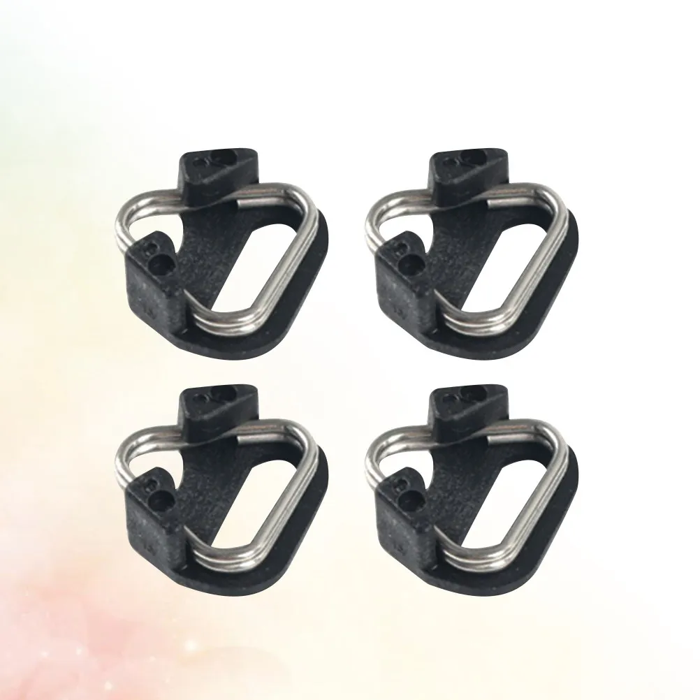10Pcs 카메라 스트랩 어댑터 버클 라운드 스트랩 홀용 금속 삼각형 후크 스테인레스 스틸 녹 방지 경량 고강도