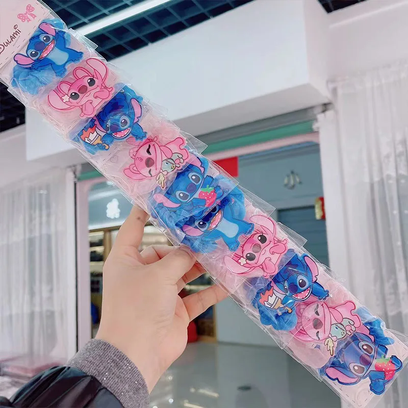 Hair Accessory Disney 1/3pcs Lilo & Stitch Headbands Girls Cartoon Hair Accessories Kawaii Stitch Hairpin Toy Gift