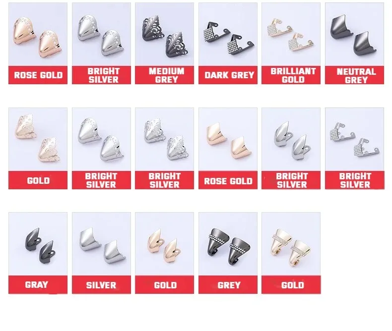 2Pcs High Heel Toe Protector Metall Anti Kick Dekorative High Heels Kappe leder schuhe Zehen Tragen Reparatur Schuh Tipps kappe Accessorices – Detail 6