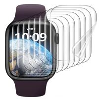 Protecteur d'écran pour Apple Watch, 44mm 40mm 45mm 41mm 38mm 42mm, iwatch 6 SE 5 4, FILM HD, verre de protection pour Apple watch série 7 8 1
