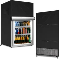 Housse de protection verticale pour réfrigérateur extérieur, anti-poussière, étanche, pour Mini congélateurs verticaux 2