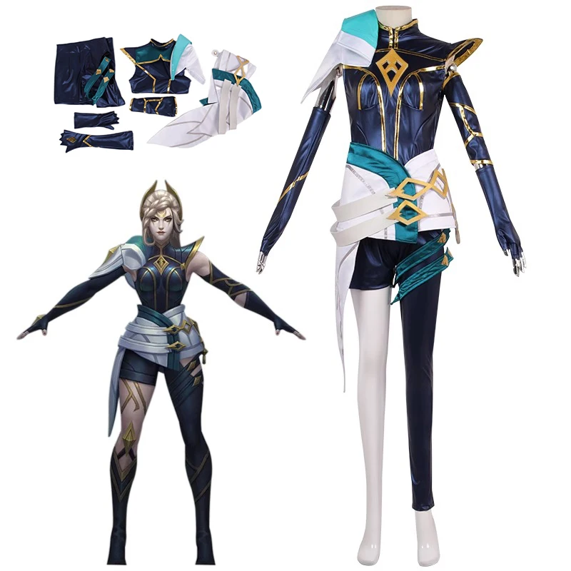 

Game League Of Legends LOL Irelia The Blade Dancer Cosplay Costumes Outfit Carnival Halloween ComiCon Uniform For Women