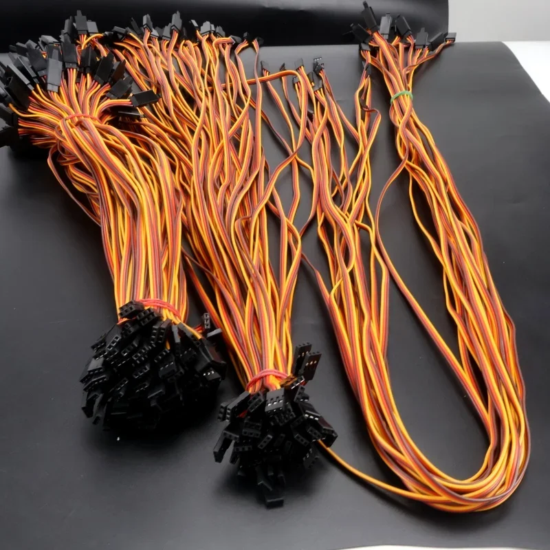 60-Core Servo Extension Cable Set - Male to Female (5 Pieces, Various Lengths)