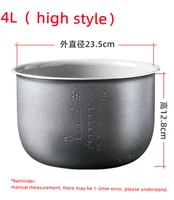 Suitable for Midea rice cooker liner 3 liters 4 liters 5 liters medical stone ceramic glaze inner pot core 2