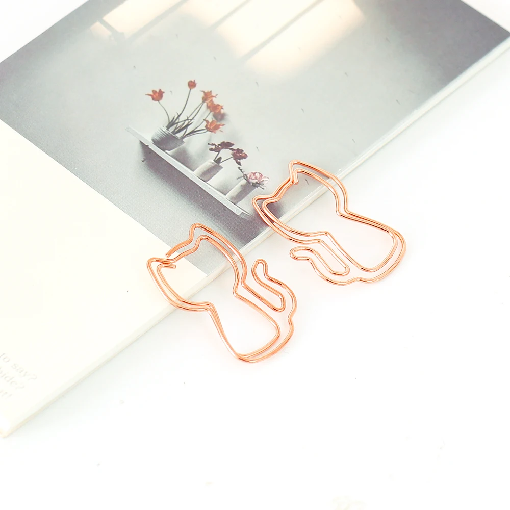 Рисунок 3 - креативные Золотые зажимы для бумаги