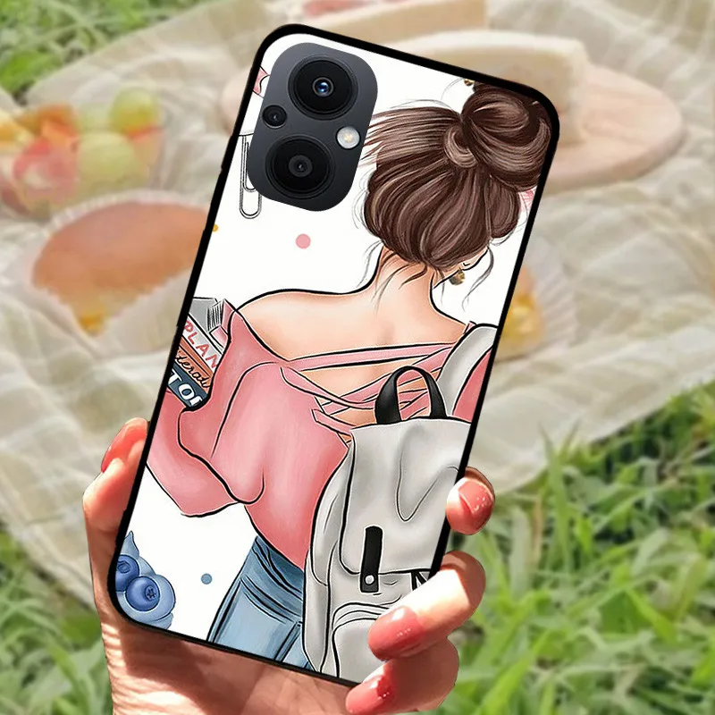 Lion & Wolf Soft Silicone TPU Phone Case with Cool Marble Design