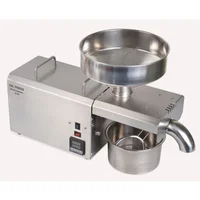 220V/110V S8 Oil Press Machine 1500W Electric Oil Extractor Machine Stainless Steel Oil Presser with High Pressing Speed 2