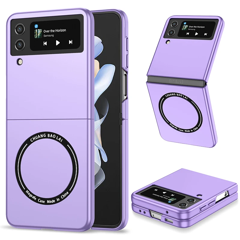 Wireless Charging Case for Galaxy Z Flip 3 4 Magsafe Case Anti