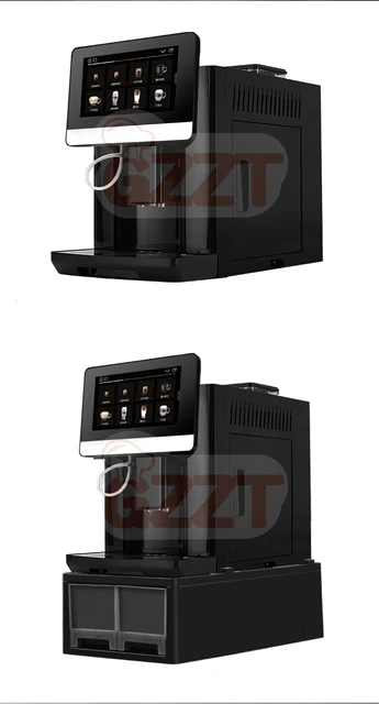 GZZT One-Button Full Automatic Coffee Machine 19Bar ULKA Pump Double Boiler  One-touch Custom Fancy Coffee Maker 110-220V/50-60Hz