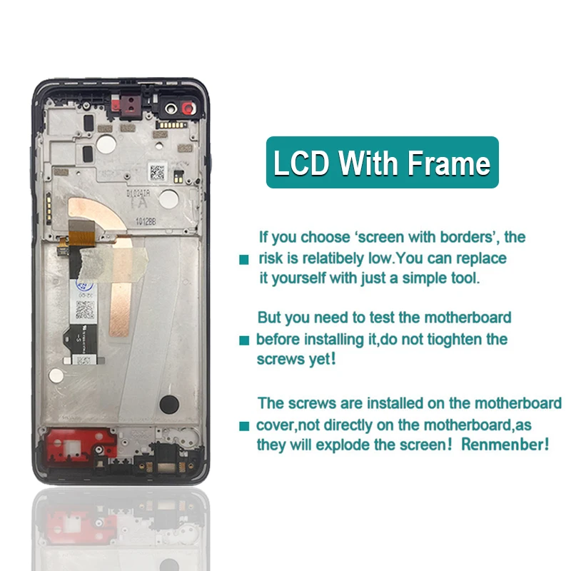 모토로라 모토 G100 LCD 터치 스크린 디지타이저 어셈블리, 6.7 인치 LCD 디스플레이, 모토 G100 LCD XT2125 XT2125-4