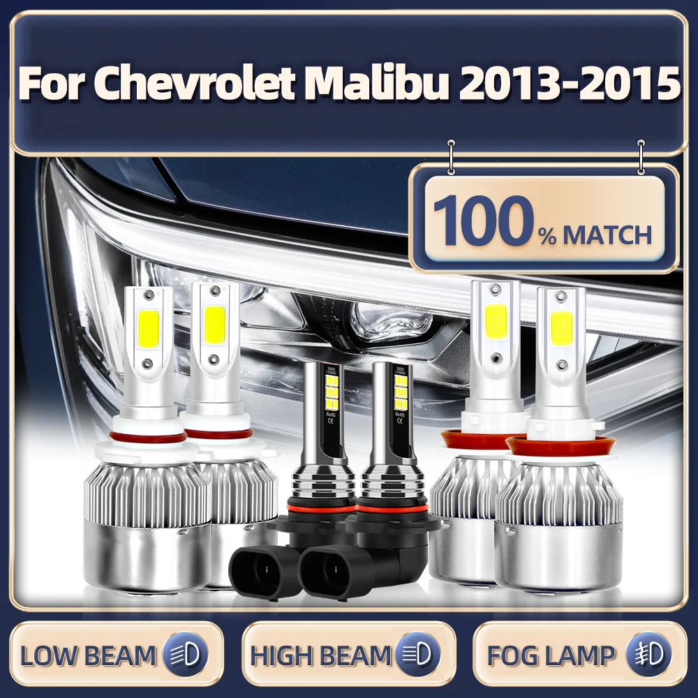

Canbus Led Headlight Bulbs H7 H11 Car Led Lamp 60000LM CSP Chips Fog Light 12V 6000K White For Chevrolet Malibu 2013 2014 2015