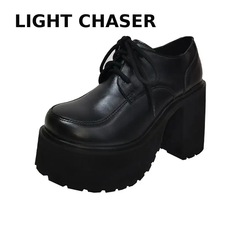 Brand Design 2023 Big Sizes 43 Platform High Heels Cosplay Fashionable Autumn Winter Wedges Shoes Ankle Boots Women Booties Pu