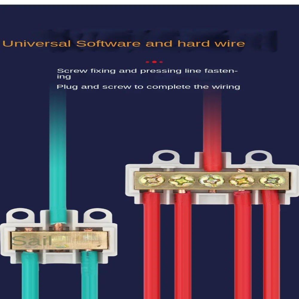 HighPowerSplitterQuickWireConnectorTerminalBlockElectrical