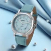 BERNY Mechanical Watch for Women Self-wind Pillow Cushion Sapphire Super Luminous Wristwatch Canvas Calendar Watch for Ladies 2
