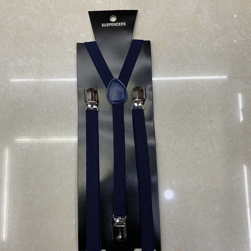 

15mm Width Mens Women Solid Suspenders Straps Shirts Adjustable Y-Back Braces For Wedding Elastic Anti Slip Pants Accessories