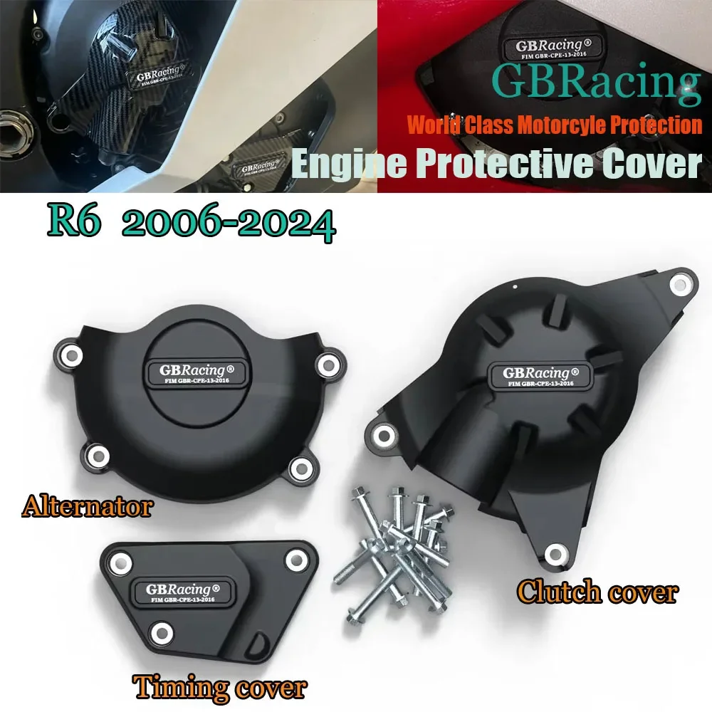 Engine Cover R6 Unbreakable comprehensive protection Motocrosss Fall protection Engine ...