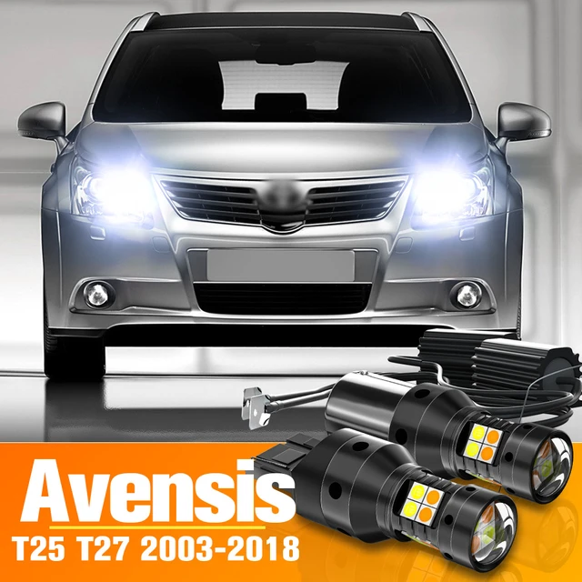 2x Dual Mode LED Turn Signal+Daytime Running Light DRL Accessories For Toyota  Avensis T25 T27 2003-2018 2007 2008 2009 2010 2011 - AliExpress