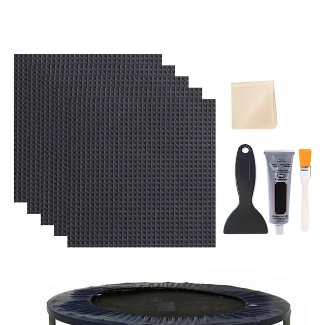 Trampoline Patch Repair Kit Glue On Patch Repair Trampoline Mat Tear Or  Hole In A Trampoline Mat Tent Air Mattress - AliExpress