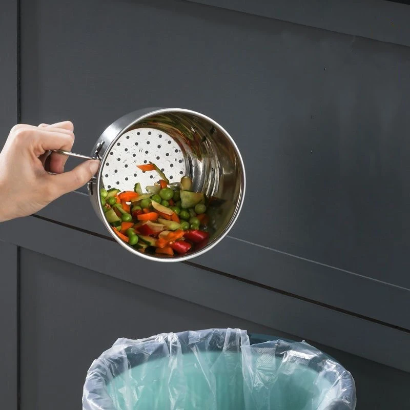 Kitchen Sink Stainless Steel Filter Sewer Mesh Strainers Bathroom Sink Floor Drain Hair Waste Filter Drain Basket Hole