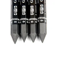 HB/2B/4B/6B Woodless Hexagonal Graphite Stick Pencil Bold Black Charcoal Art Student Sketch Painting Graphite Pen Art Supplies 5