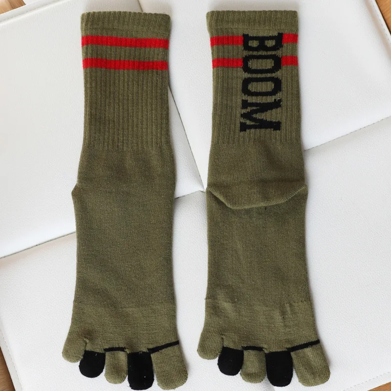 5 Pairs Toe Sport Short Socks Men Women Couple Lgbt Long Compression Fitness Bike Run Outdoor Basketball Travel 5 Finger Socks