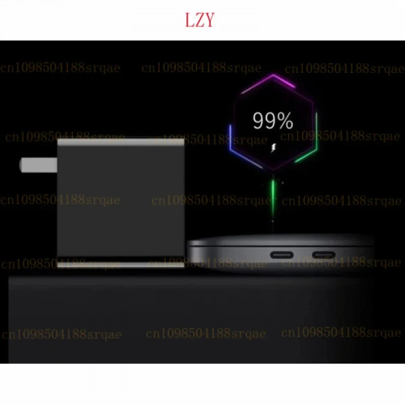 누비아 Z50용 레드 매직 8 프로+ 80W PD 고속 충전 GaN 벽면 충전기 USB-C 어댑터
