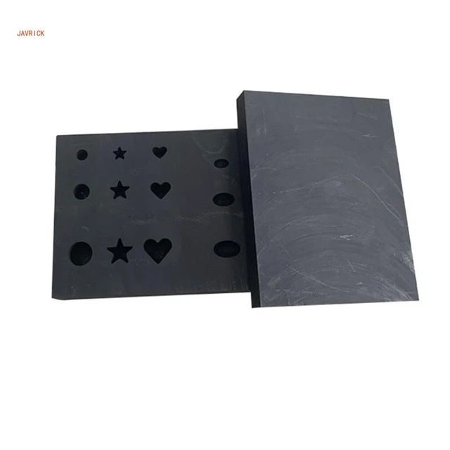 Graphite Mold Set Graphite Plate Heat-Resistant Grinding Tool Graphite  Melting Mold for Jewelry Making and Metal Casting - AliExpress