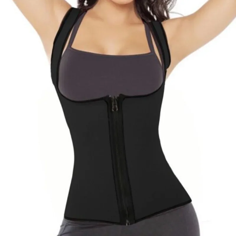 

Women Sweat Body Suit Sweat Belt Shaper Premium Waist Trimmer Belt Waist Trainer Corset Shapewear Slimming Vest Underbust