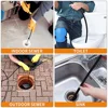 High Pressure Washer Sewer Drain Cleaning Hose Sewage Pipeline Jetting Hose Kit for Huter Kolner Kpaton  IPC Portotecnica 6