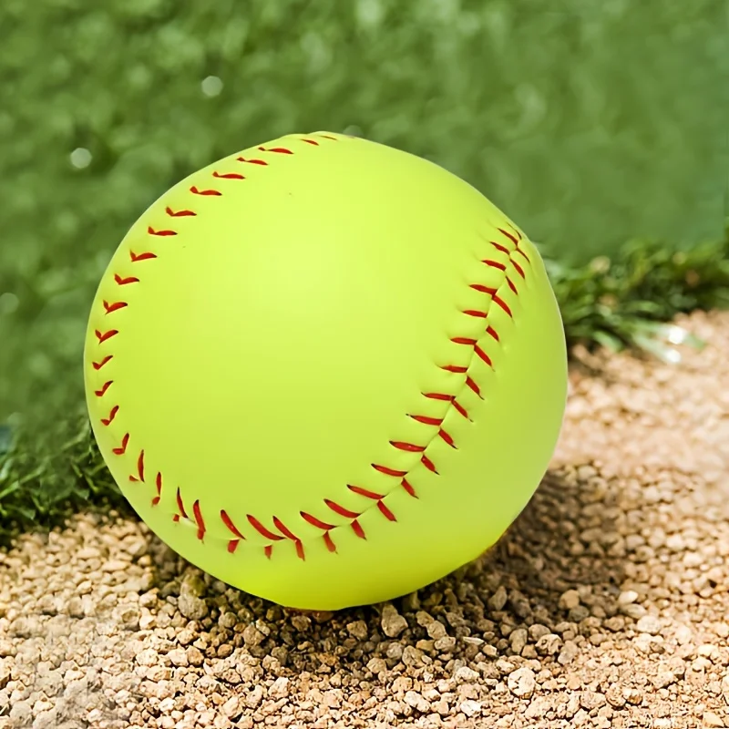 1Pc Softball Hard Softball Outdoor Sports Adult Slow High Training 12 Inch softball training ball