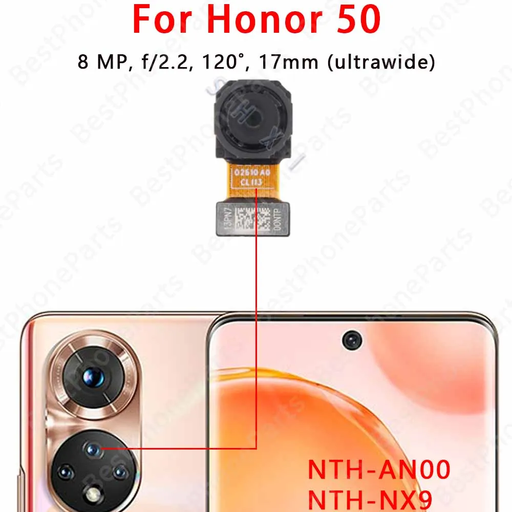 Dual Front and Rear Camera Module for Huawei Honor - Replacement Spare Parts