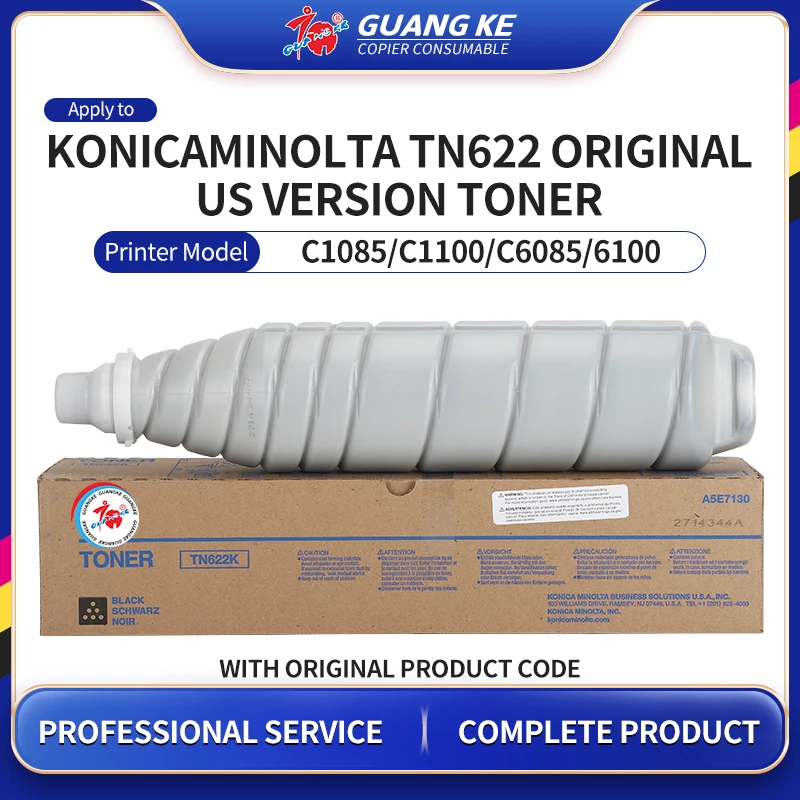 Cartuccia Toner Originale Tn622 Originale Per Konica Minolta 1085 1100 085 6100 Fotocopiatrice Tn 622 Toner