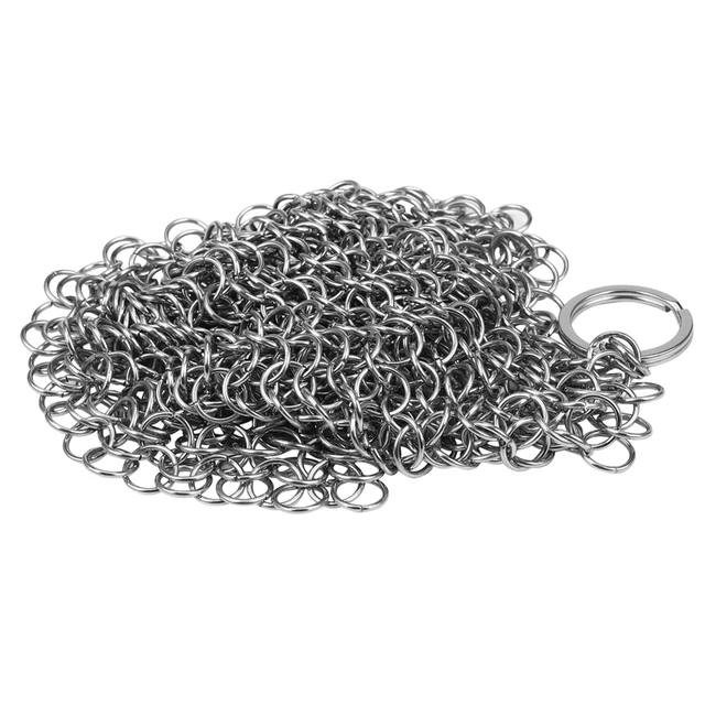 DIY Chainmail Scrubber Kit Craft a Steel Scrubber for Cleaning