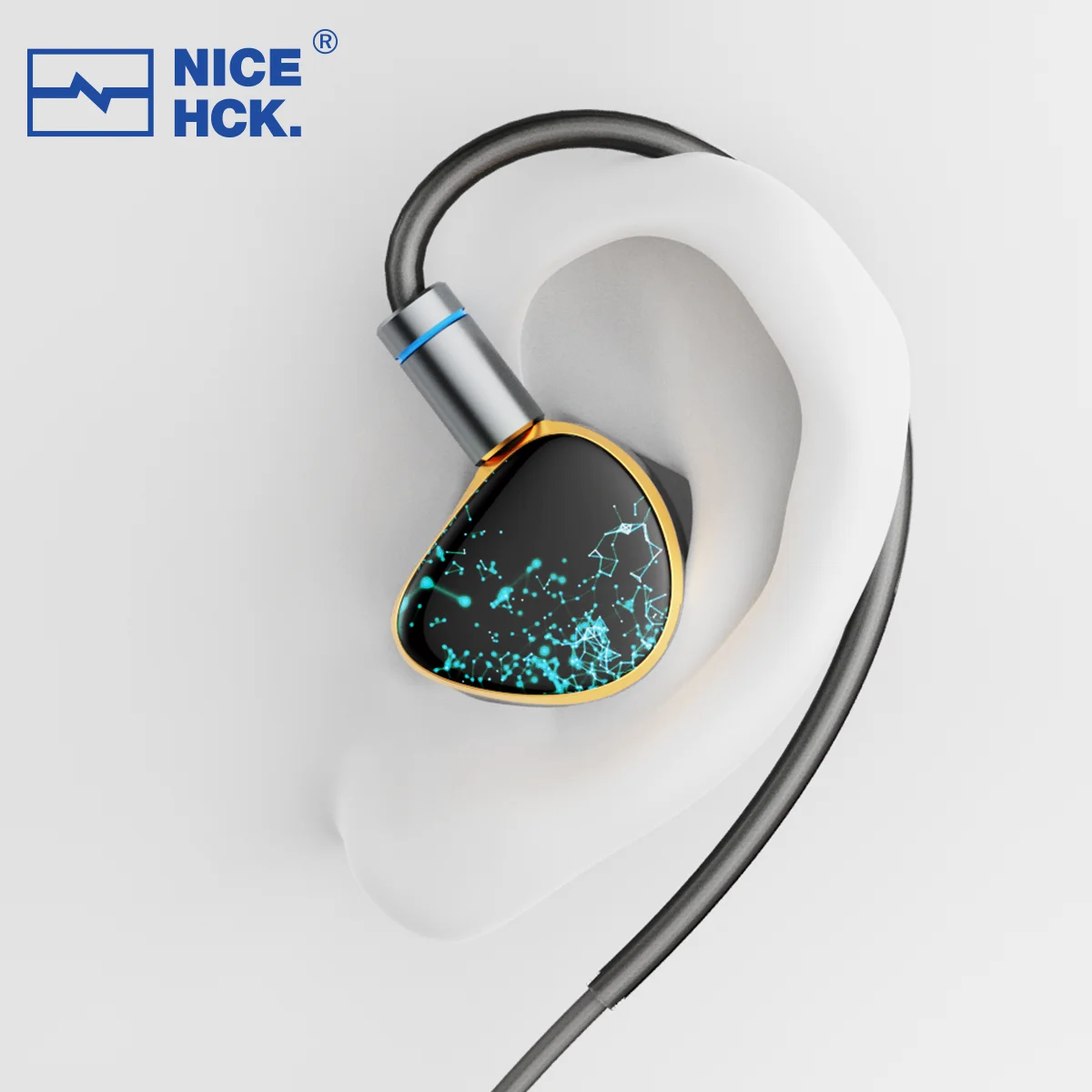 NICEHCK NX8 Special Edition Earphone 1DD+6BA+1PZT Hybrid Wired IEM
