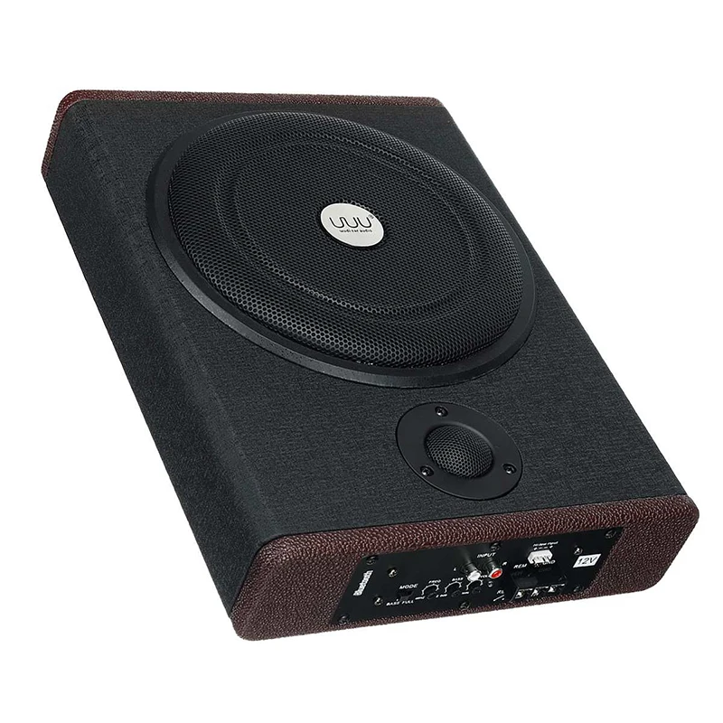 8 inches 600W Car Stereo Subwoofer Active Under Seat Hifi Digital Audio Power Amplifier AV Car Auto Amplifier Speakers Audio