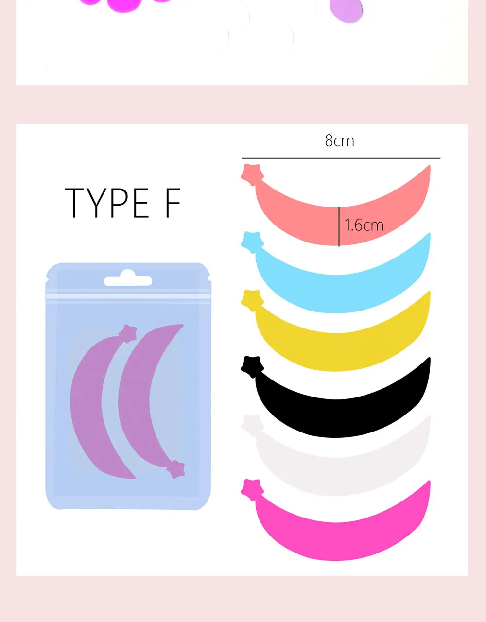 1 paar Silikon Wimpern Pad Wiederverwendbare Wimpern Verlängerung Patch Lash Extensions Make-Up Unter Eye Patches Lashlift Augen Pads Silikon – Detail 12