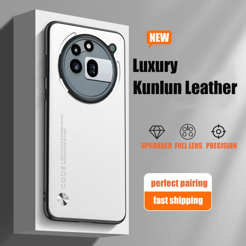 Luxury PU Leather Shockproof Back Cover with Full Protection