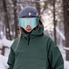 PRIME C2 magnetic ski goggles cylindrical half frame HD wide angle anti-fog anti-slip ventilation anti-fall anti-ultraviolet 1