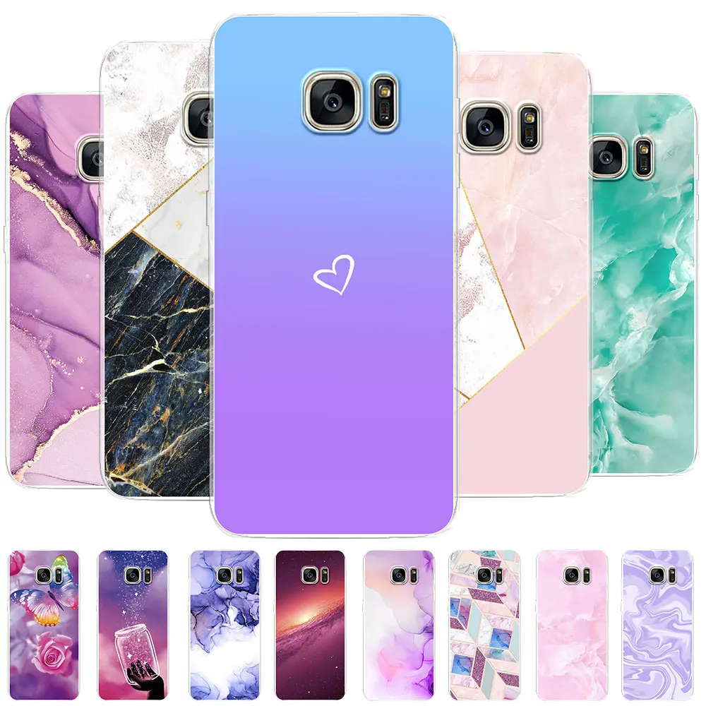 Per Samsung S7 Edge Case Galaxy S7 Fashion Custodia Morbida In Silicone Tpu Per Samsung Galaxy S7 Custodie Cover Coque Bumper Fundas